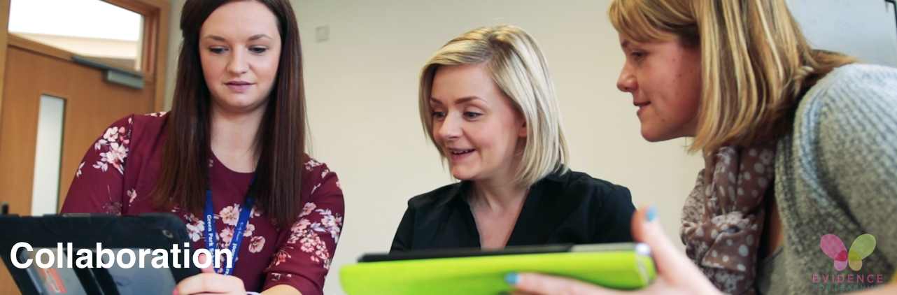 Using Evidence for Learning to support professional conversations between colleagues